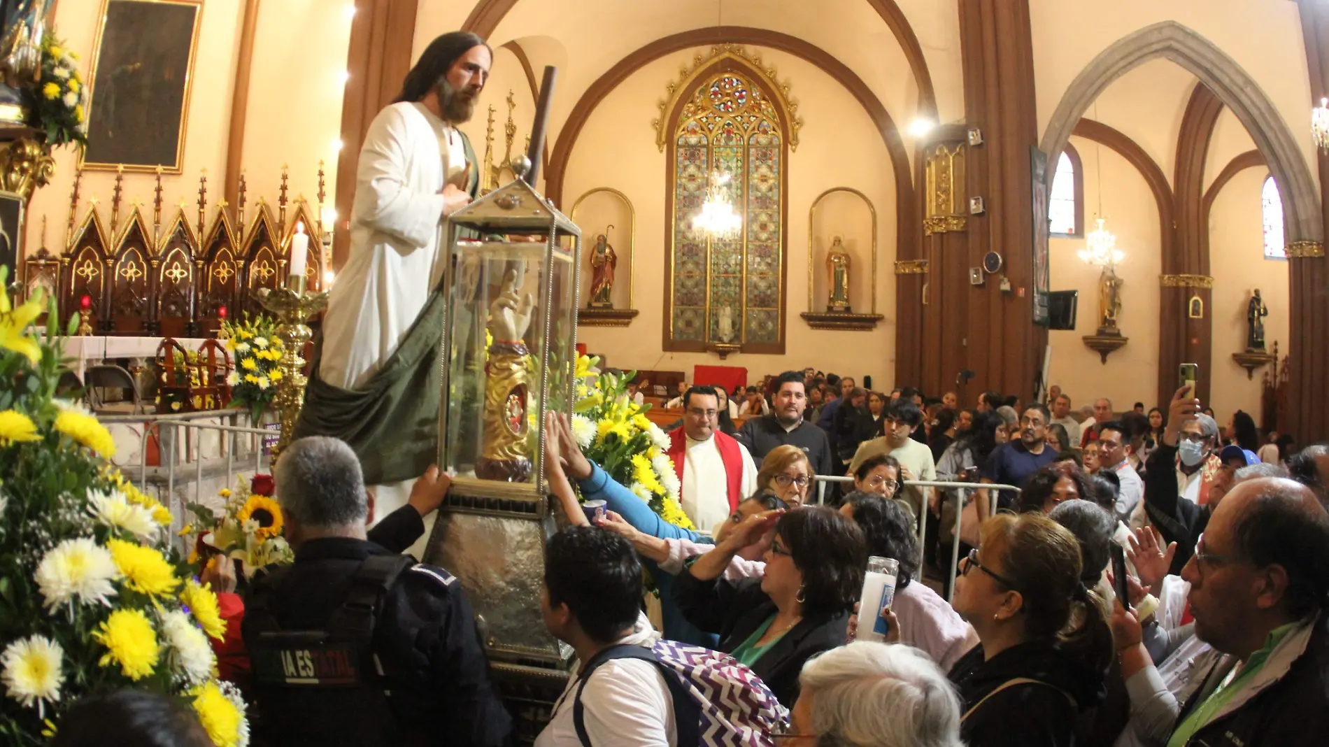 Reliquias de San Judas Tadeo en Xalapa